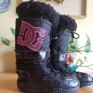 Women's rhinestone DC boots